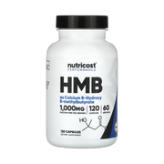 Nutricost, Performance, HMB, 120 Capsules front packaging view