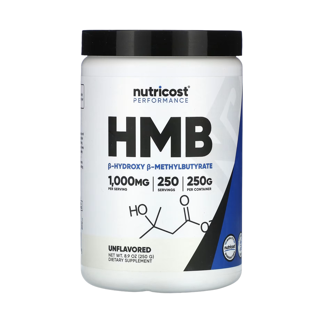 Nutricost, Performance, HMB, Unflavored, 8.9 oz, 250 g front packaging view