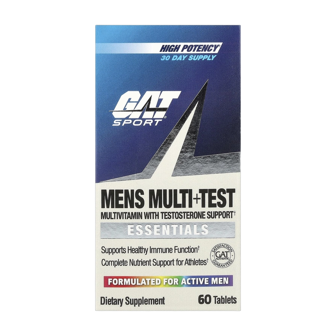GAT, Mens Multi + Test, High Potency, 60 Tablets
