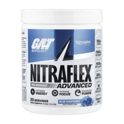 GAT, Sport, NITRAFLEX® Advanced, Pre-Workout, Blue Raspberry, 10.6 oz (300 g)