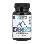Zhou Nutrition, Neuro-Peak, 30 Veggie Capsules front packaging view