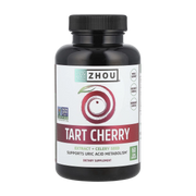 Zhou Nutrition, Tart Cherry Extract + Celery Seed, 60 Veggie Capsules front packaging view