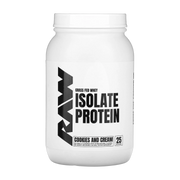 Raw Nutrition, Essentials, Grass-Fed Whey Isolate Protein, Cookies and Cream, 30.86 oz (875 g)
