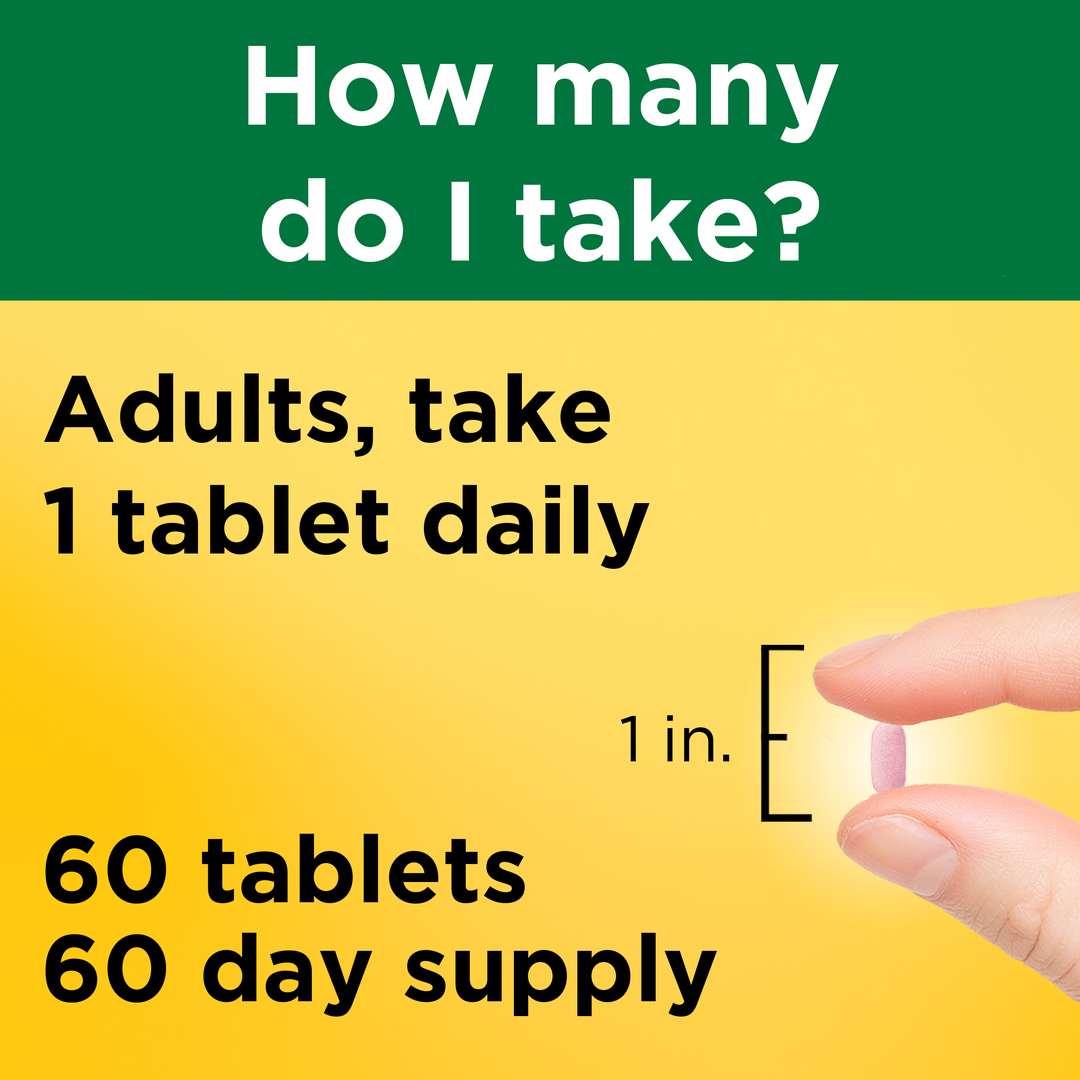 Nature Made, Vitamin B12, 2500 mcg, 60 Tablets lifestyle image