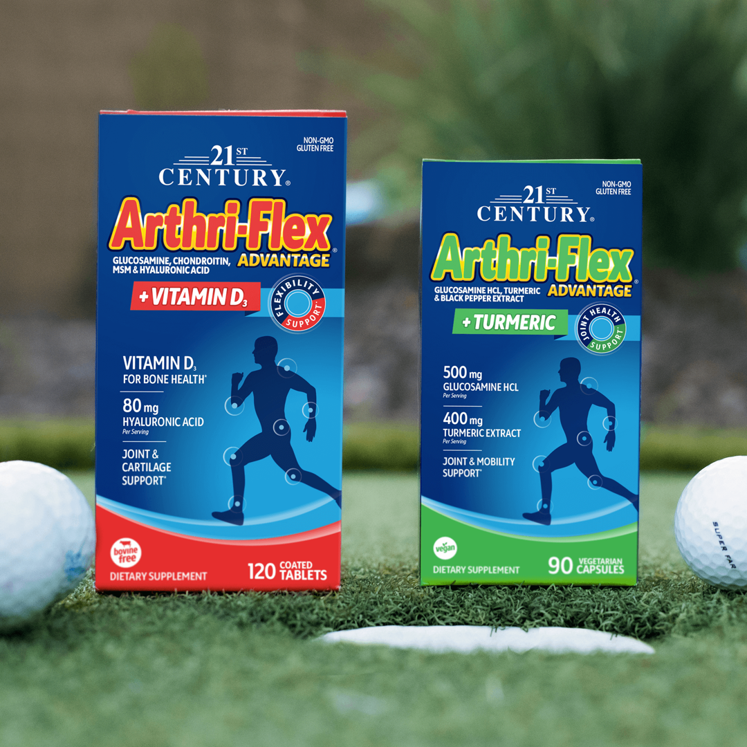 21st Century, Arthri-Flex Advantage + Turmeric, 90 Vegetarian Capsules lifestyle image