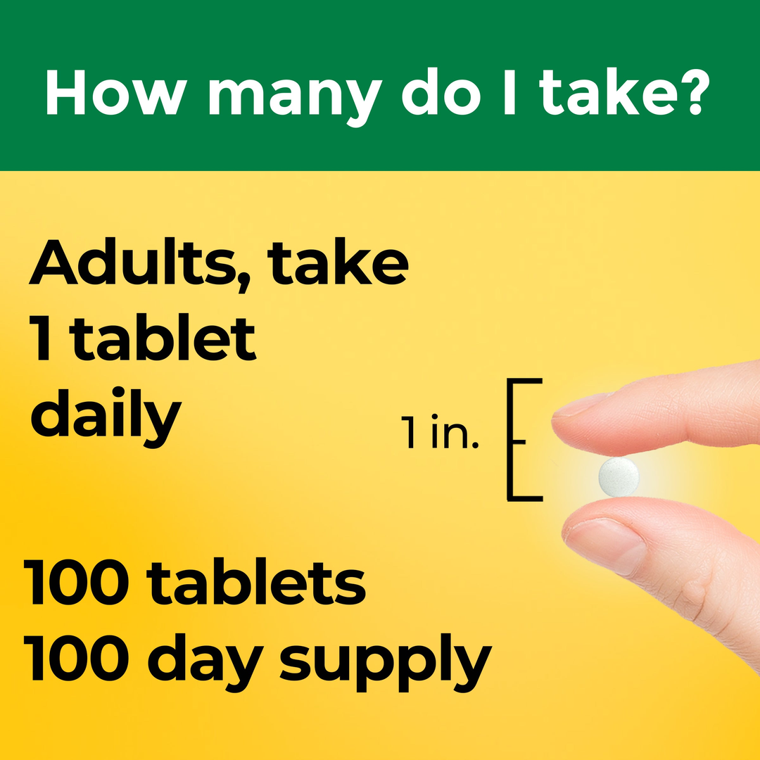 Nature Made, Vitamin D3, 50 mcg (2000 IU), 100 Tablets lifestyle image