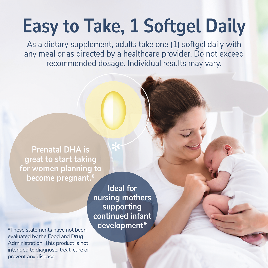 21st Century, PreNatal DHA, 30 Softgels lifestyle image
