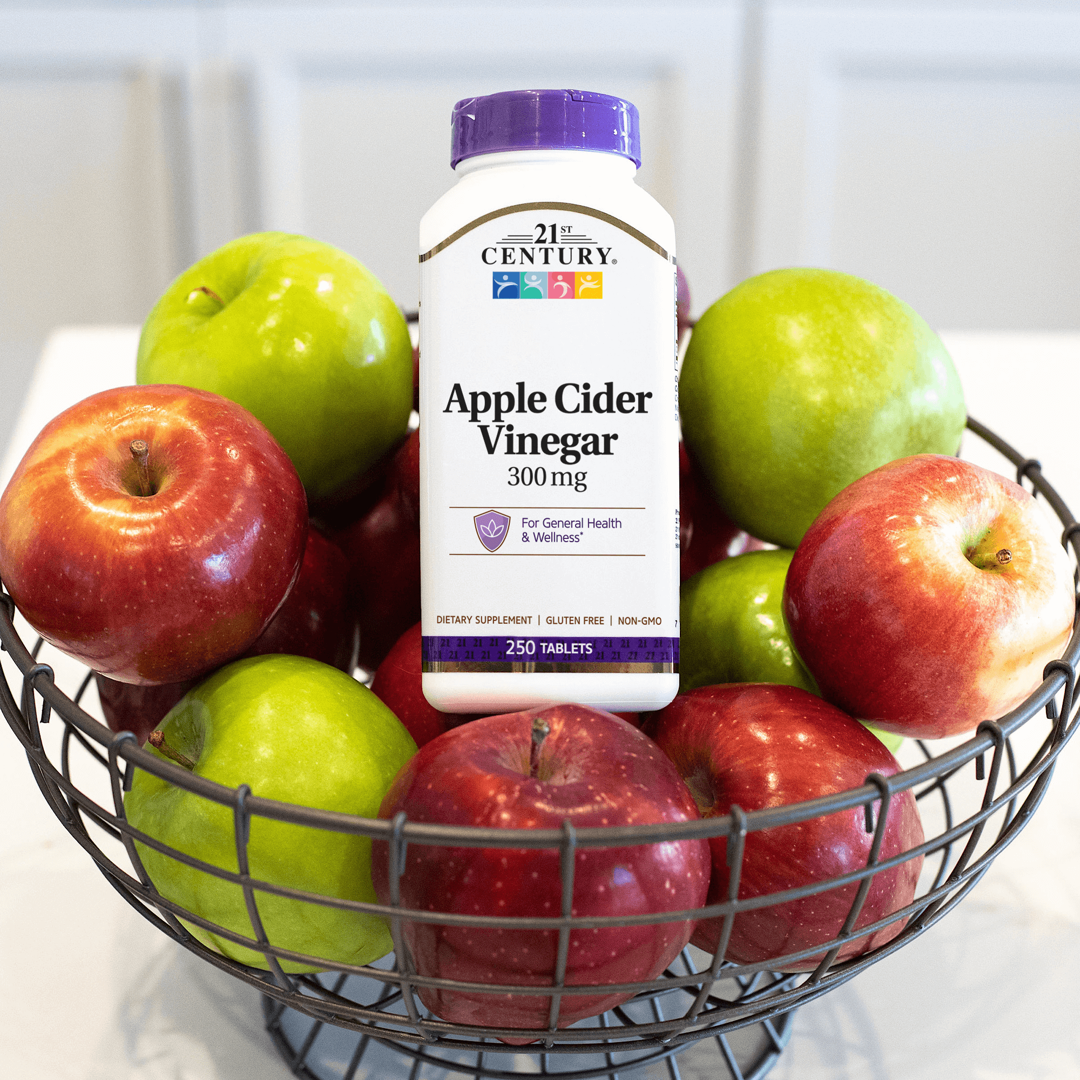 21st Century, Apple Cider Vinegar, 300 mg, 250 Tablets lifestyle image