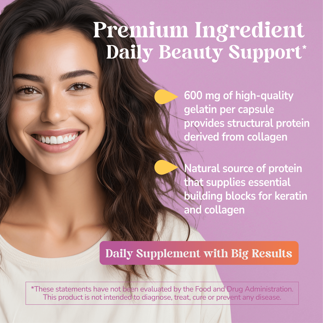21st Century, Gelatin, 600 mg, 100 Capsules lifestyle image