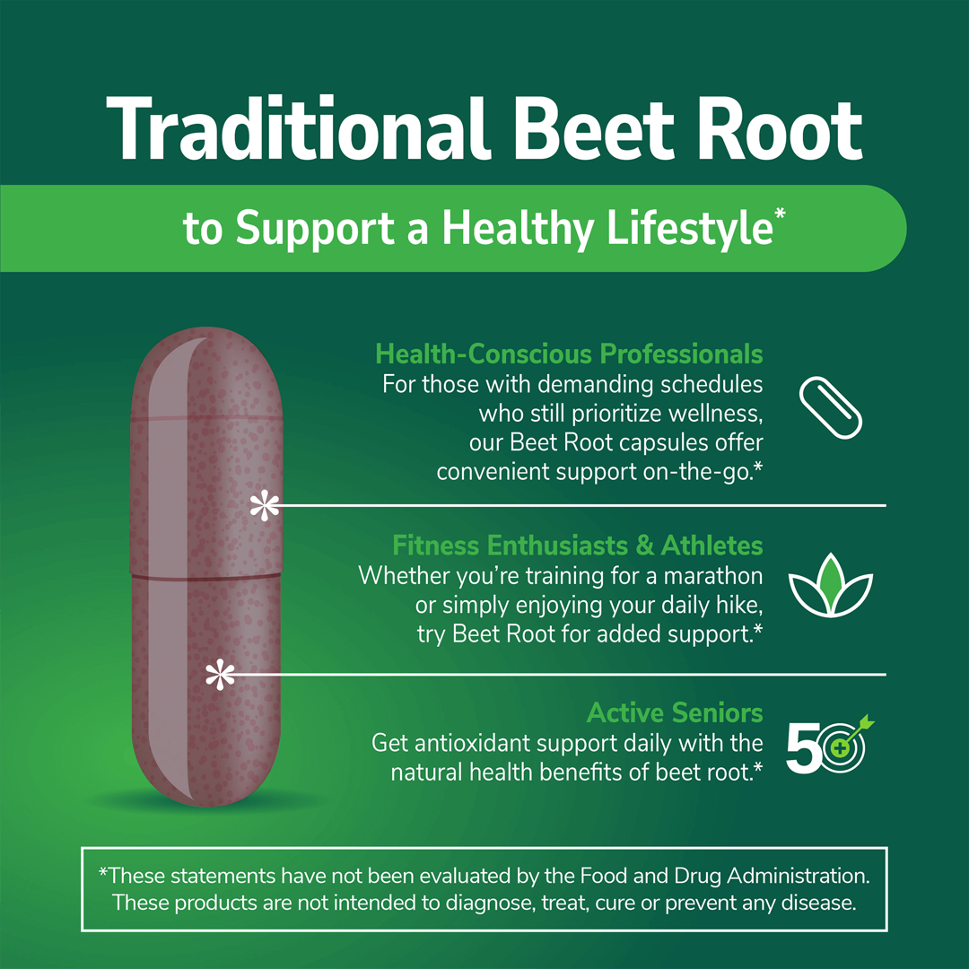 21st Century, Beet Root, 90 Capsules lifestyle image