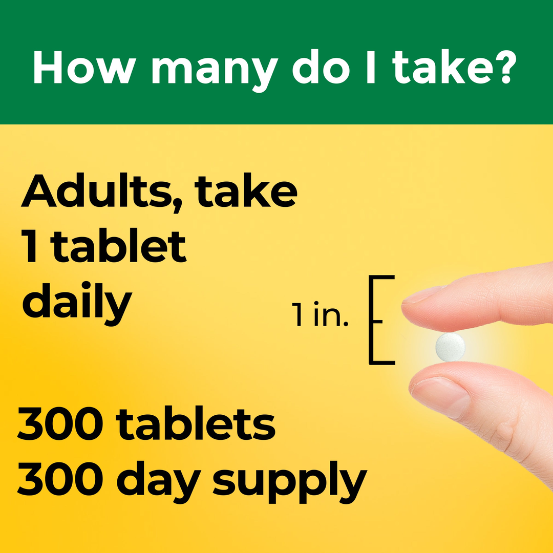 Nature Made, Vitamin D3, 25 mcg (1000 IU), 300 Tablets lifestyle image