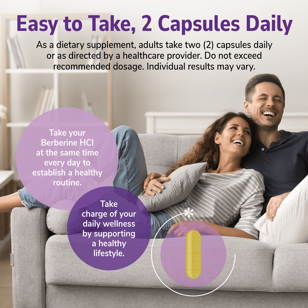 21st Century, Berberine HCI, 60 Vegetarian Capsules lifestyle image