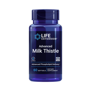 Life Extension, Advanced Milk Thistle, 60 Softgels front packaging view