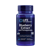Life Extension, Blueberry Extract and Pomegranate front packaging view