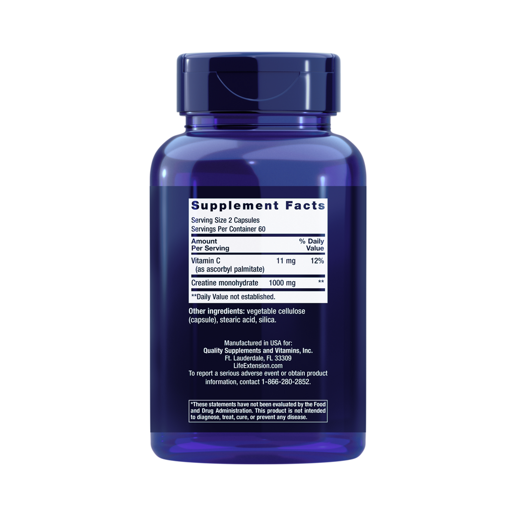 Life Extension, Creatine Capsules