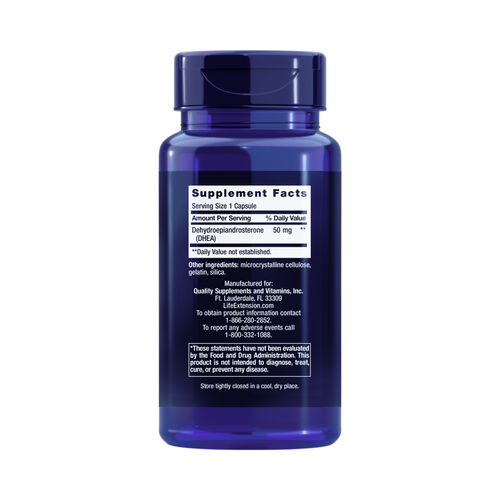 Life Extension, DHEA, 50 Mg, 60 Capsules