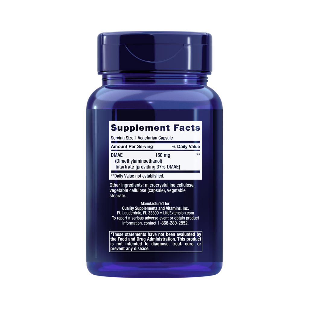 Life Extension, DMAE Bitartrate