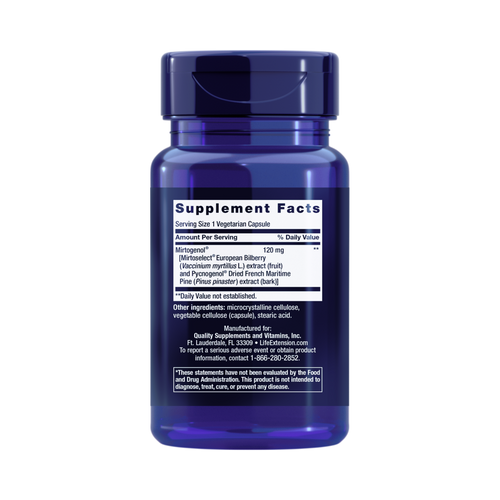 Life Extension, Eye Pressure Support with Mirtogenol®