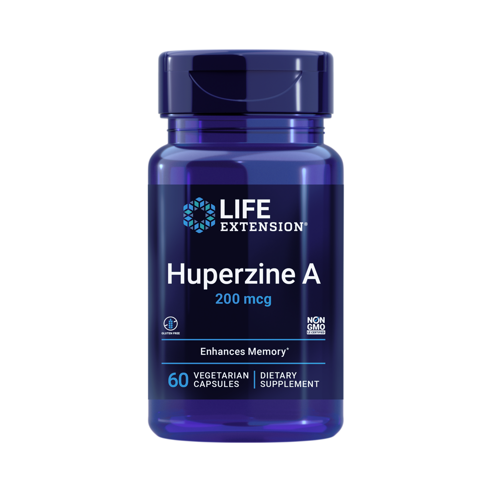 Life Extension, Huperzine A front packaging view