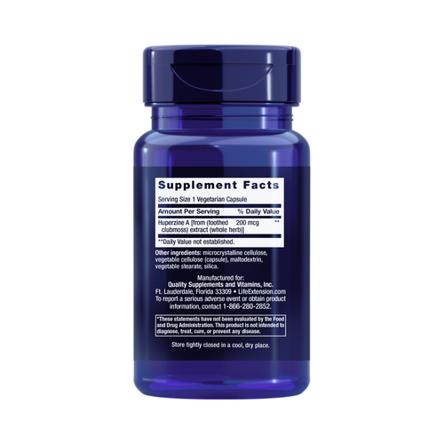 Life Extension, Huperzine A