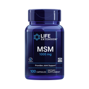 Life Extension, MSM front packaging view