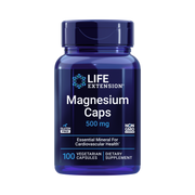 Life Extension, Magnesium Caps - 500 Mg 100 Veg Caps front packaging view