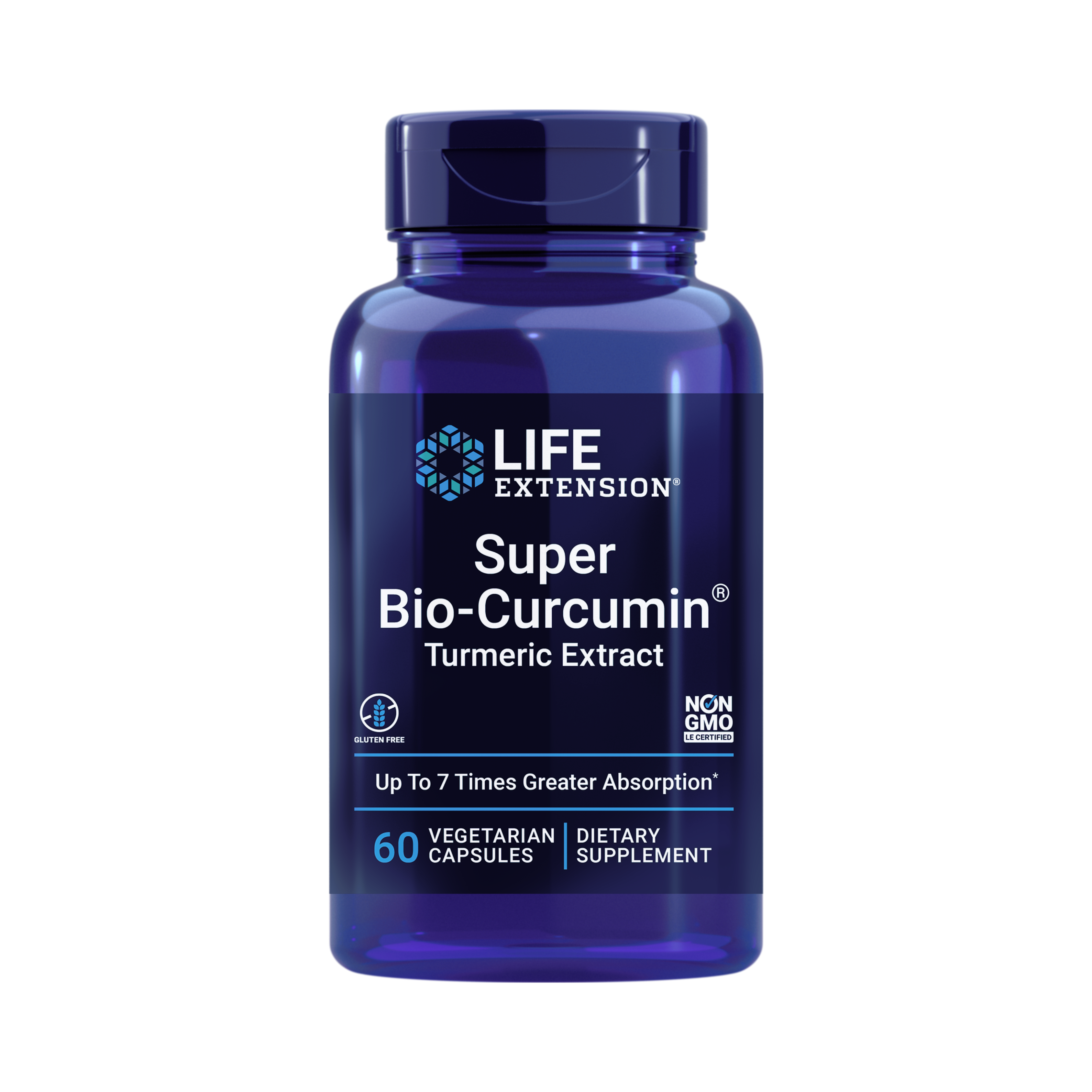 Life Extension, Super Bio-Curcumin Turmeric Extract front packaging view