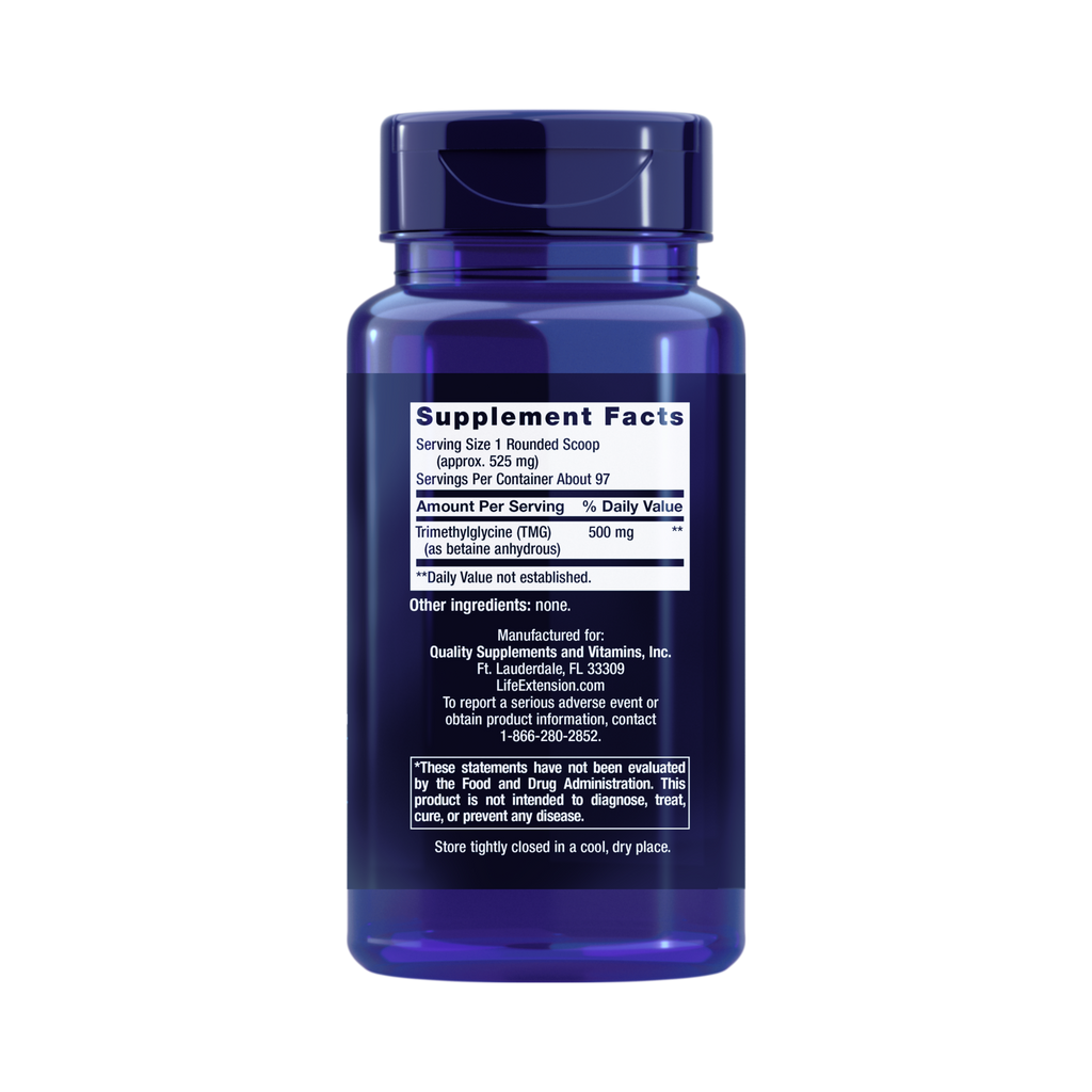 Life Extension, TMG Powder