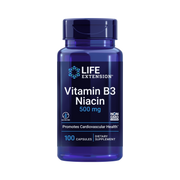 Life Extension, Vitamin B3 Niacin front packaging view