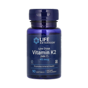 Life Extension, Low Dose Vitamin K2 (MK-7), 45 Mcg, 90 Softgels front packaging view