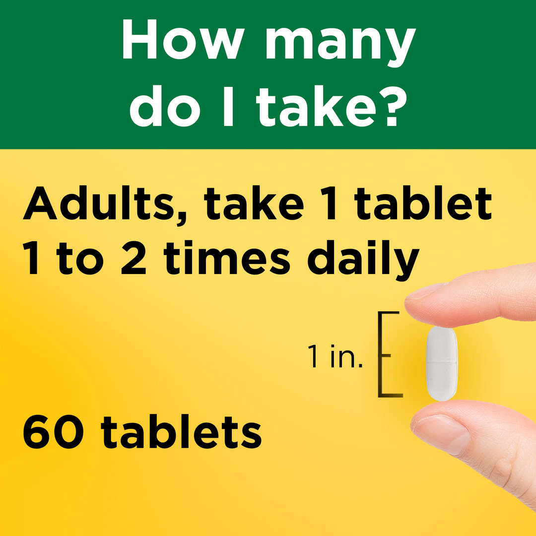 Nature Made, Calcium 600 mg with Vitamin D3, 60 Tablets lifestyle image