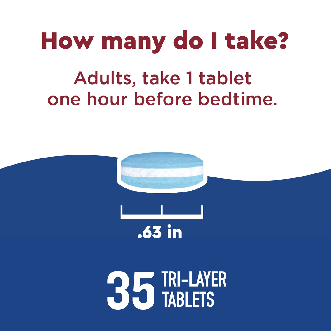 Nature Made, Wellblends, Sleep Longer, 35 Tri-Layer Tablets lifestyle image