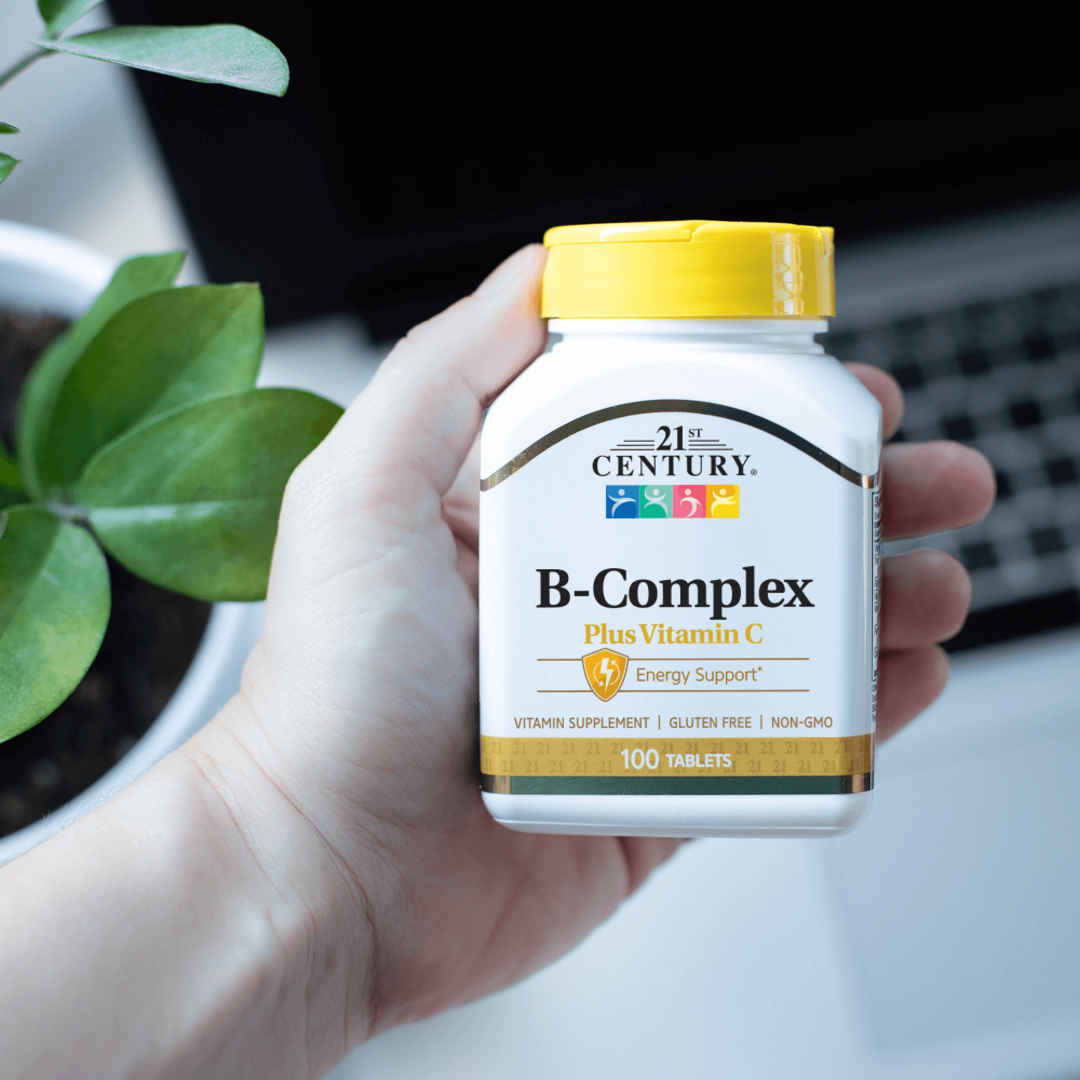 21st Century, B-Complex plus Vitamin C, 100 Tablets lifestyle image