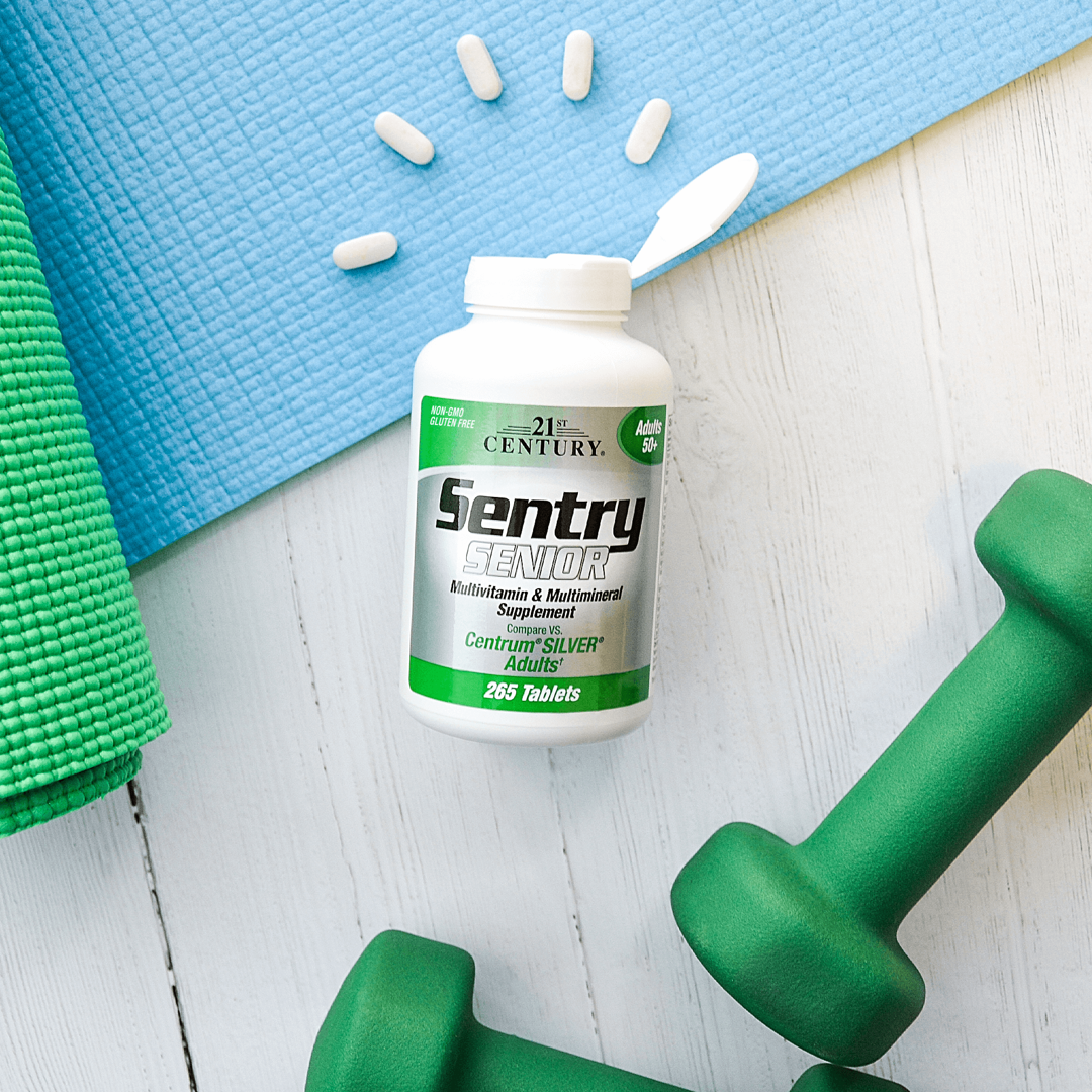 21st Century, Sentry Senior, Multivitamin & Multimineral Supplement, Adults 50+, 265 Tablets lifestyle image