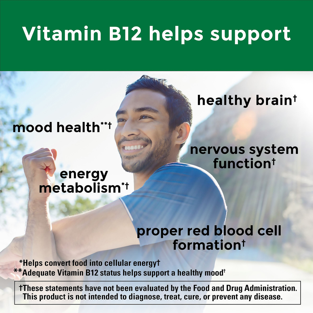 Nature Made, Vitamin B12, Time Release, 75 Tablets lifestyle image
