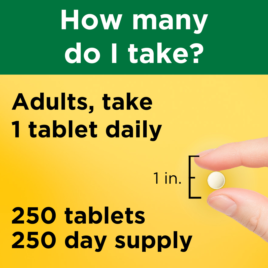 Nature Made, Folic Acid, 250 Tablets lifestyle image