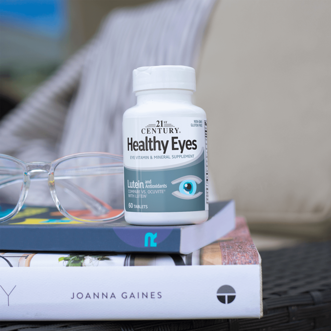 21st Century, Healthy Eyes, Lutein and Antioxidants, 60 Tablets lifestyle image