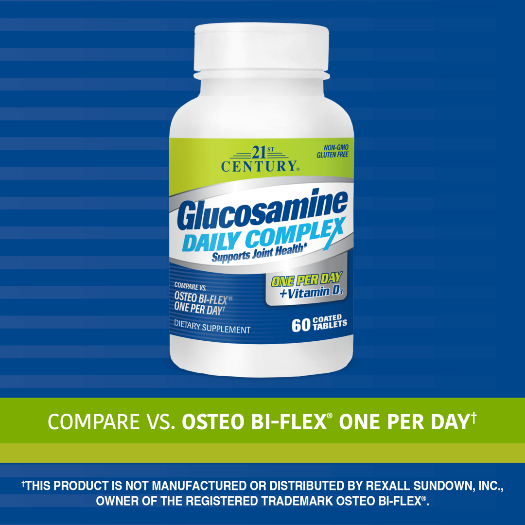 21st Century, Glucosamine Daily Complex, 60 Tablets lifestyle image