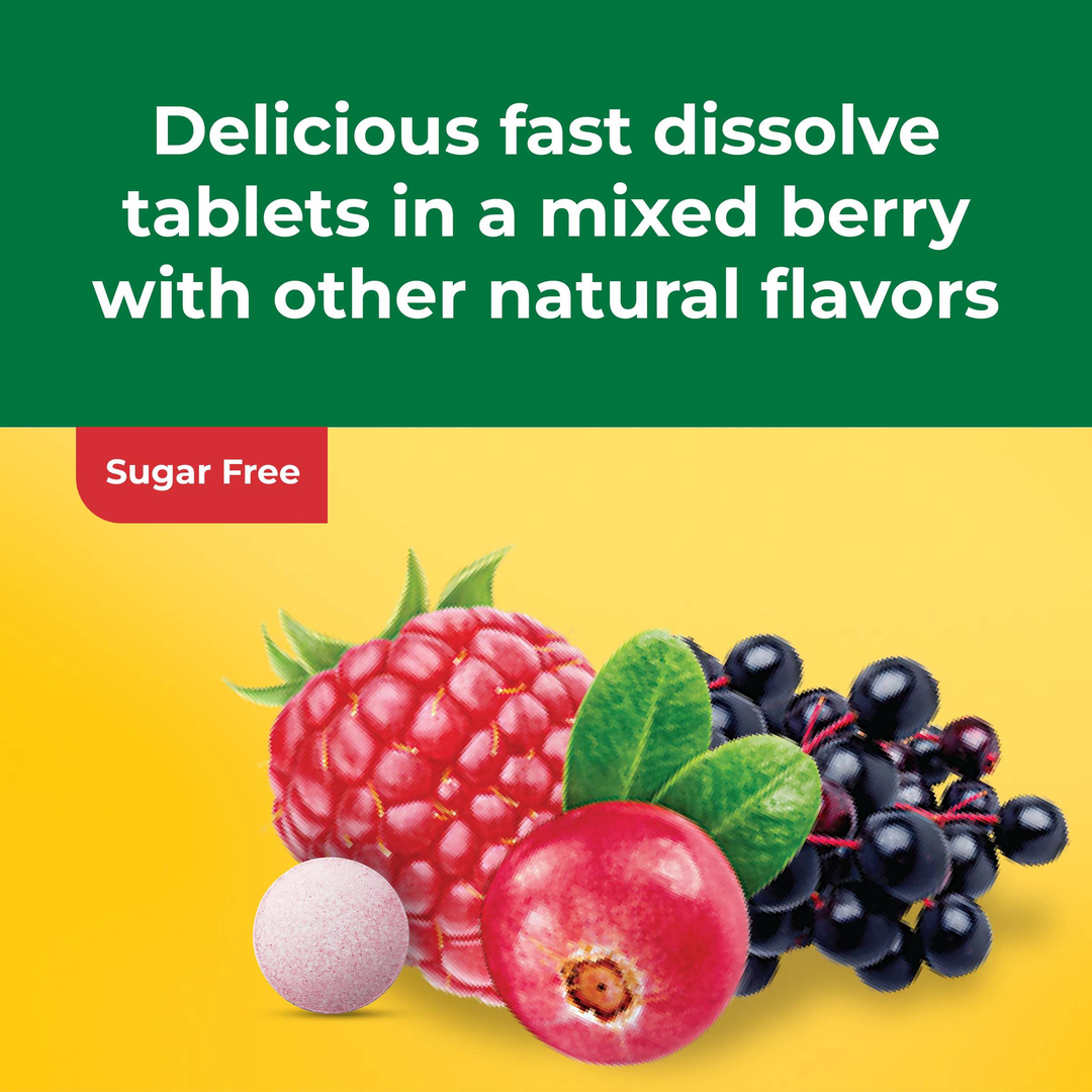 Nature Made, Fast Dissolve D3, Mixed Berry, 125 mcg (5,000 IU), 70 Tablets lifestyle image