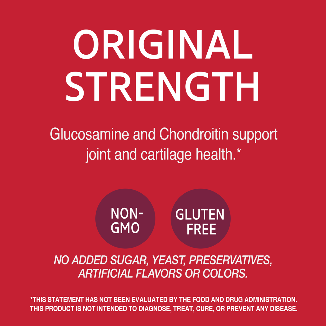 21st Century, Glucosamine / Chondroitin, Original Strength, 200 Easy to Swallow Capsules lifestyle image