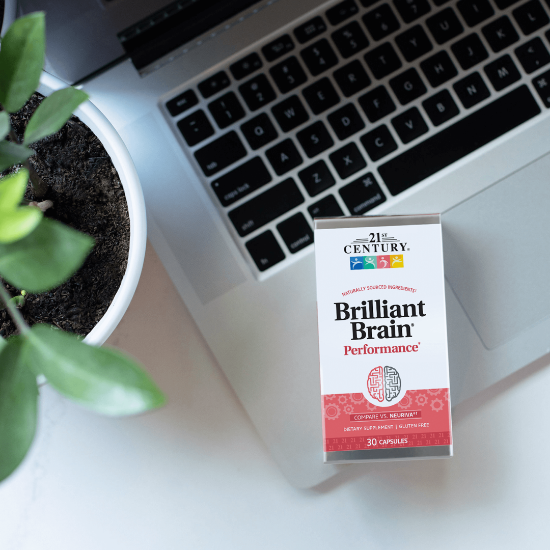 21st Century, Brilliant Brain Performance, 30 Capsules lifestyle image