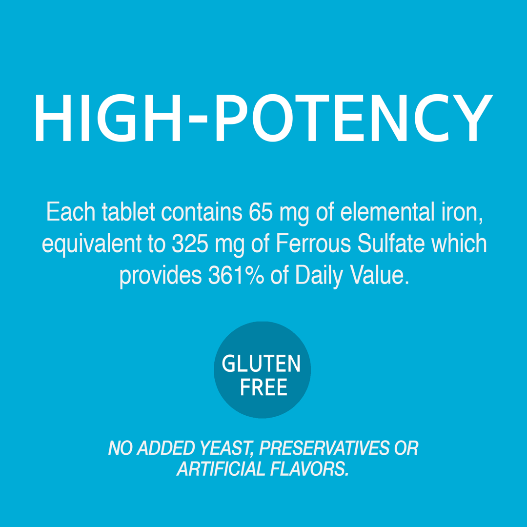 21st Century, Iron, 65 mg, 120 Tablets lifestyle image