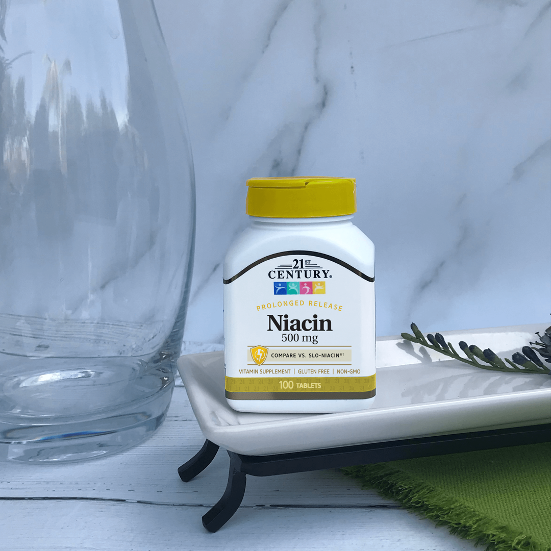 21st Century, Prolonged Release Niacin, 500 mg, 100 Tablets lifestyle image
