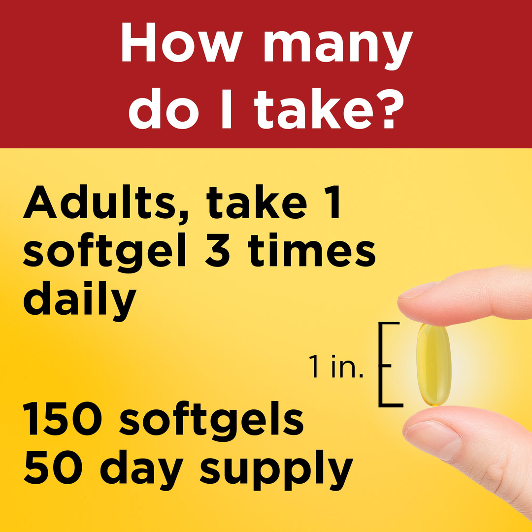 Nature Made, Triple Omega, 150 Softgels lifestyle image