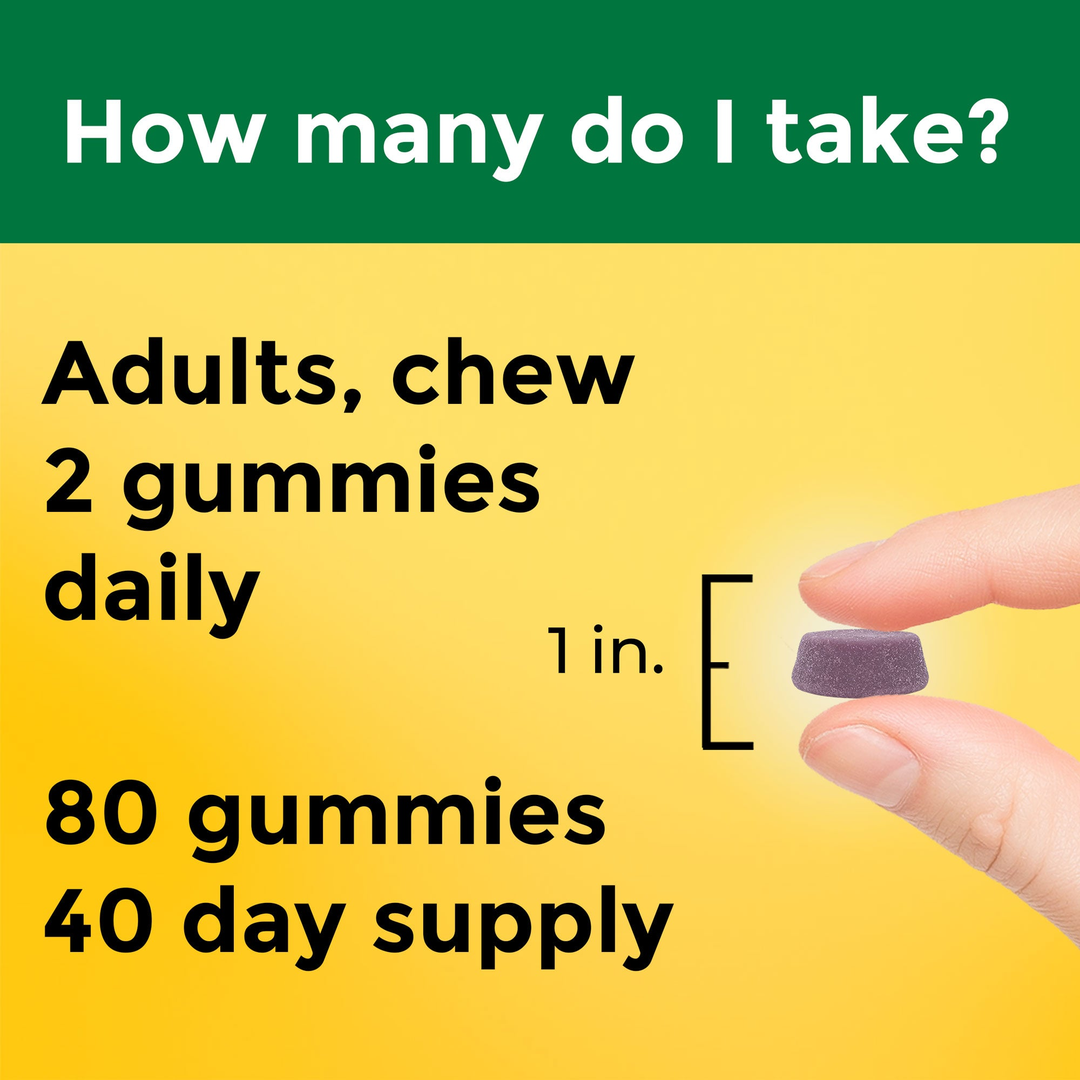 Nature Made, Calcium with Vitamin D3 Gummies, Cherry, Orange & Strawberry, 80 Gummies lifestyle image