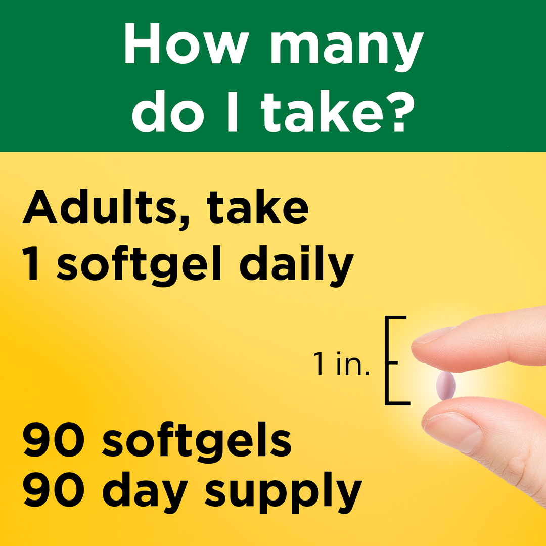 Nature Made, Vitamin B12, 1,000 mcg, 90 Softgels lifestyle image