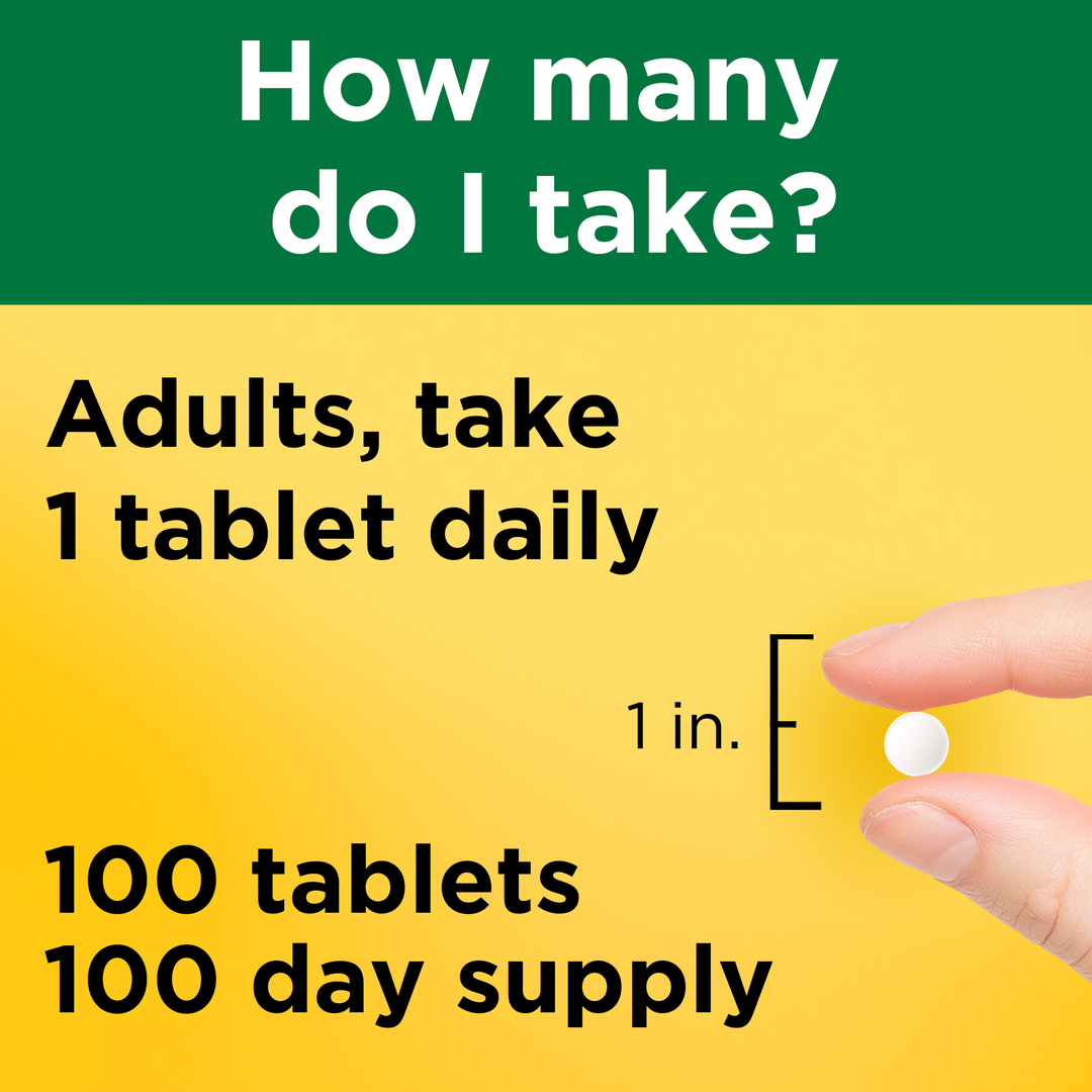 Nature Made, Zinc, 30 mg, 100 Tablets lifestyle image