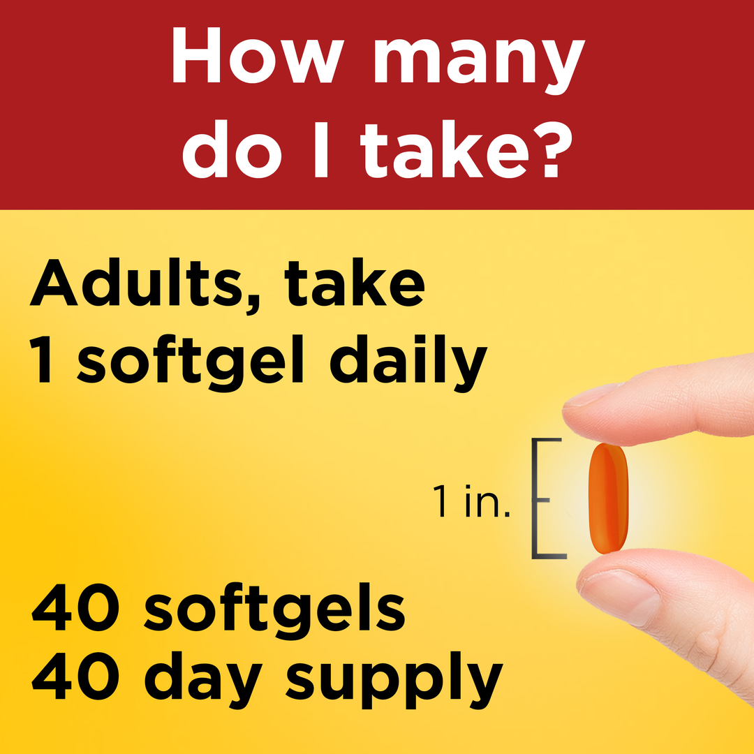 Nature Made, CoQ10, 400 mg, 40 Softgels lifestyle image