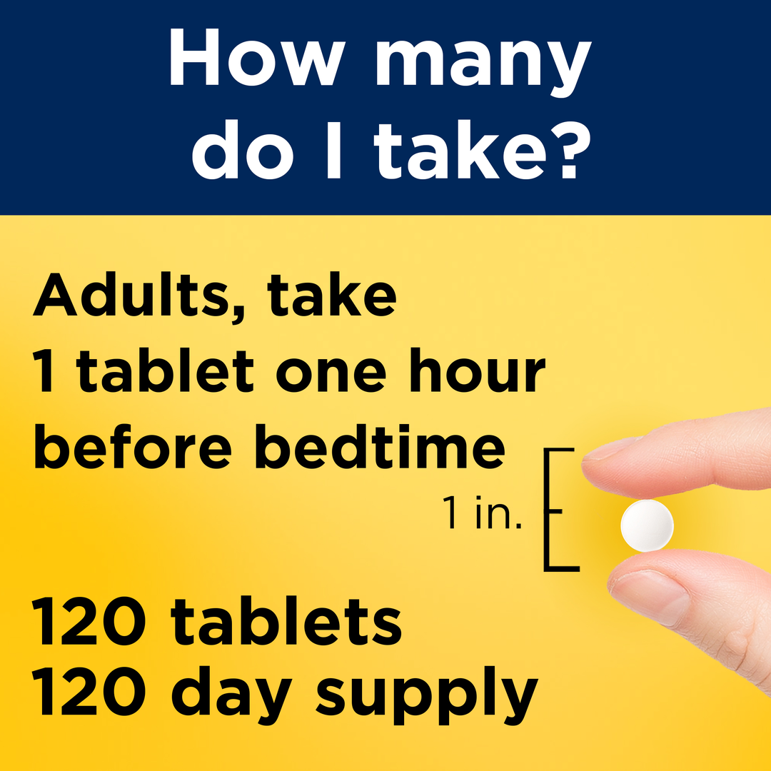 Nature Made, Melatonin, 3 mg, 120 Tablets lifestyle image