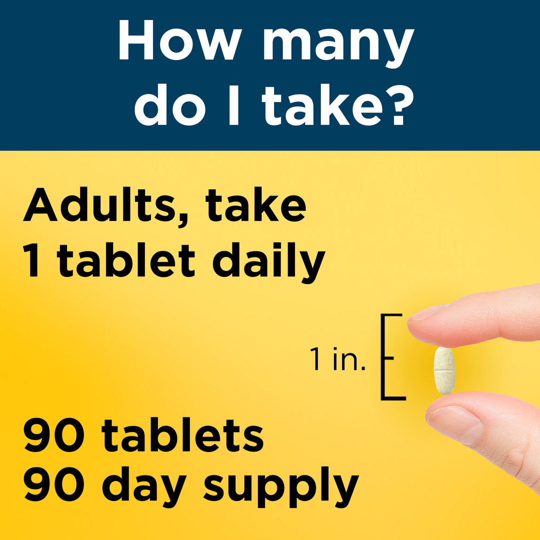 Nature Made, Multi For Him 50+, 90 Tablets lifestyle image